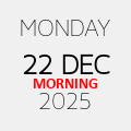 22 December 2025